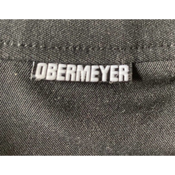 Vintage Obermeyer 80s Ski Pants Womens 12 L Black Stirrup Winter Sport Snowboard - Picture 3 of 13